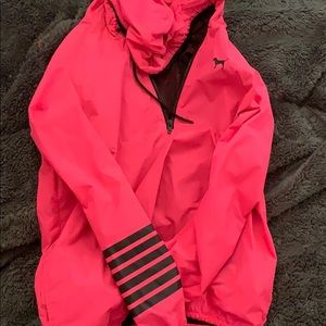 Pink windbreaker